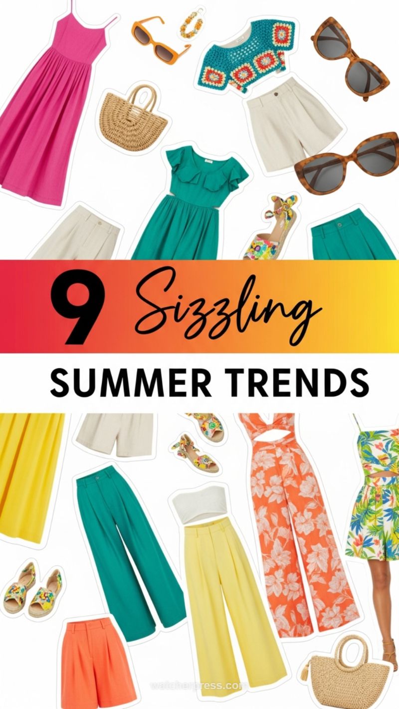1. 9 Sizzling Summer Trends