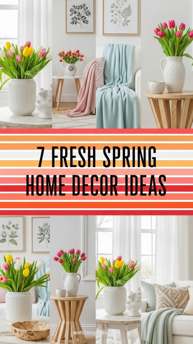 1. Fresh Spring Tulip & Botanical Charm