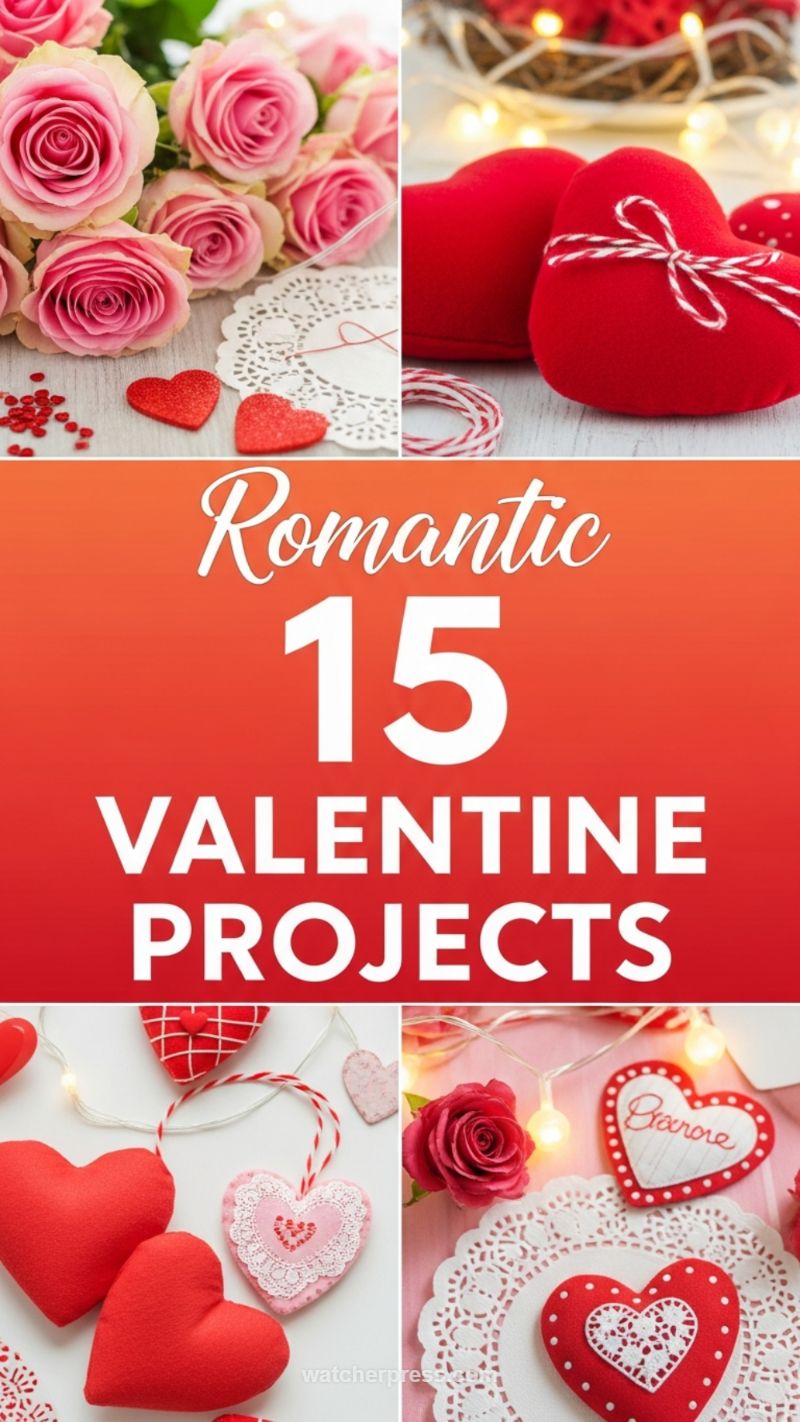 1. Romantic 15 Valentine Projects