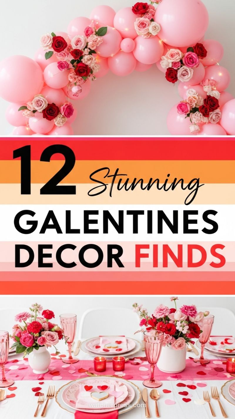 1. The Luxurious Pink Balloon & Rose Arch