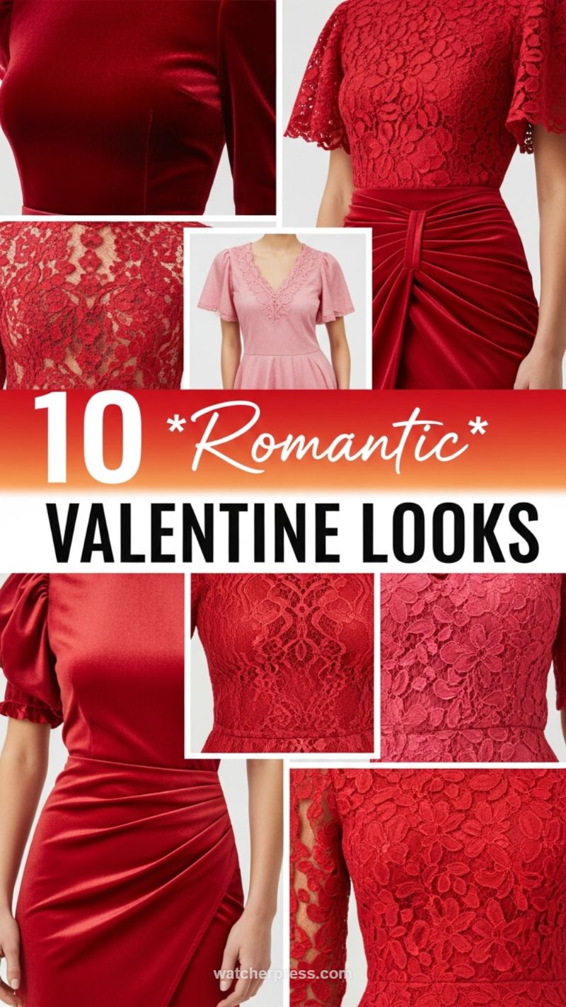 1. The Romantic Velvet and Lace Look