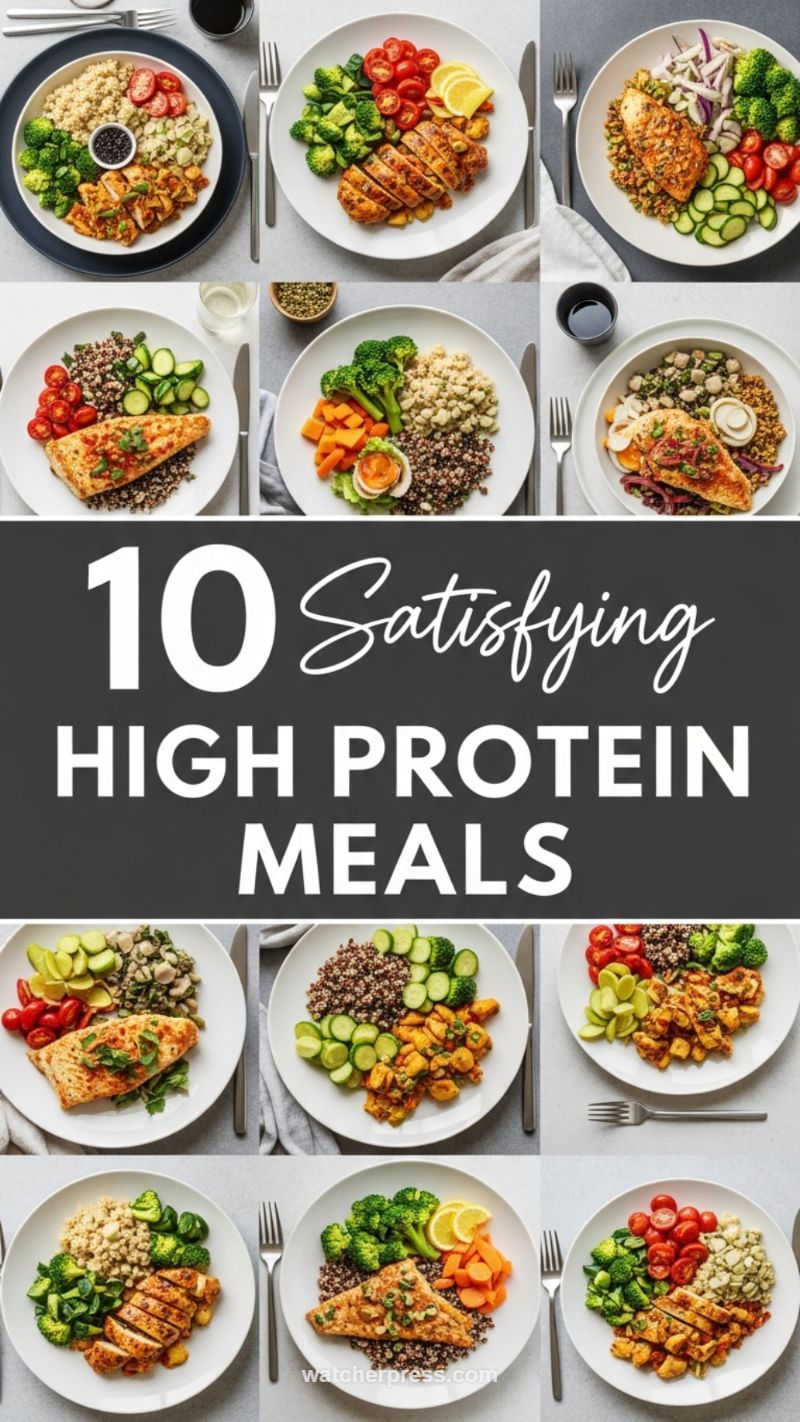 10. 10 Satisfying High Protein Power Meals