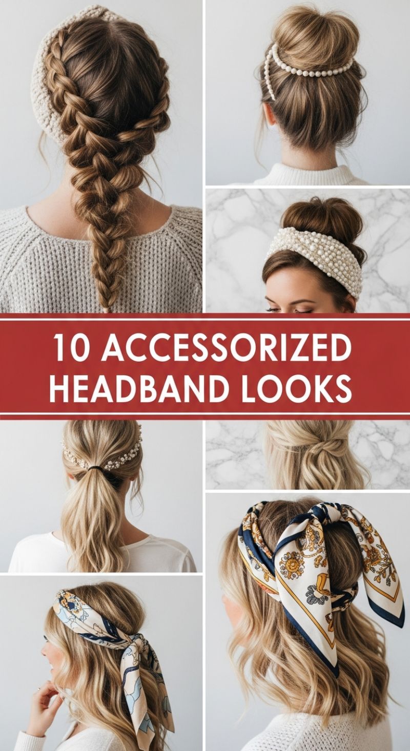 10 ACCESSORIZED HEADBAND LOOKS