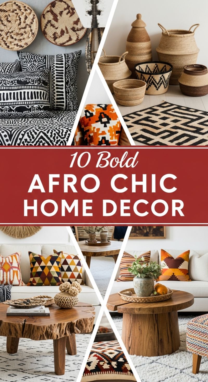 10 Bold AFRO CHIC HOME DECOR