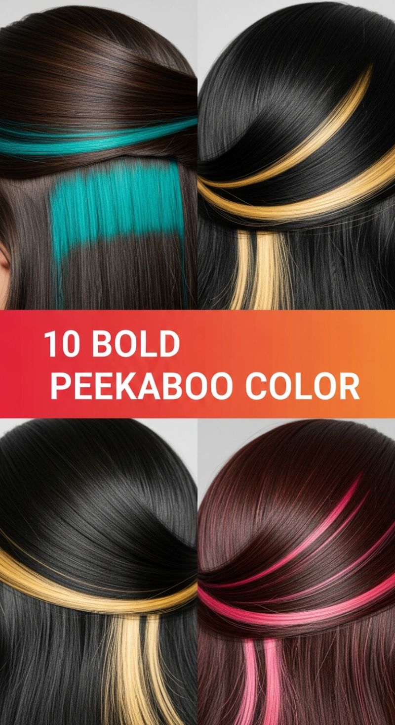 10 BOLD PEEKABOO COLOR