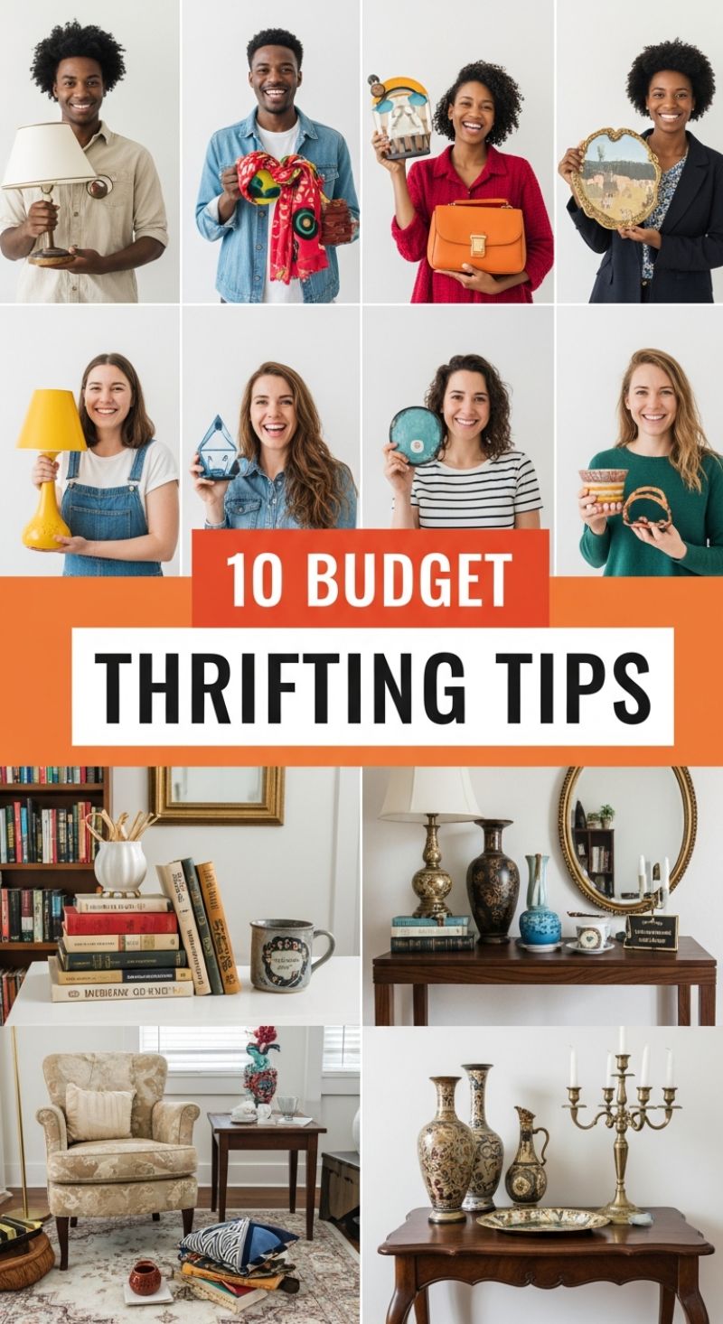 10 BUDGET THRIFTING TIPS
