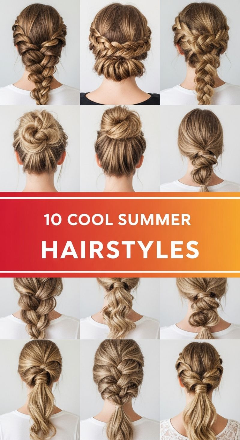 10 COOL SUMMER HAIRSTYLES