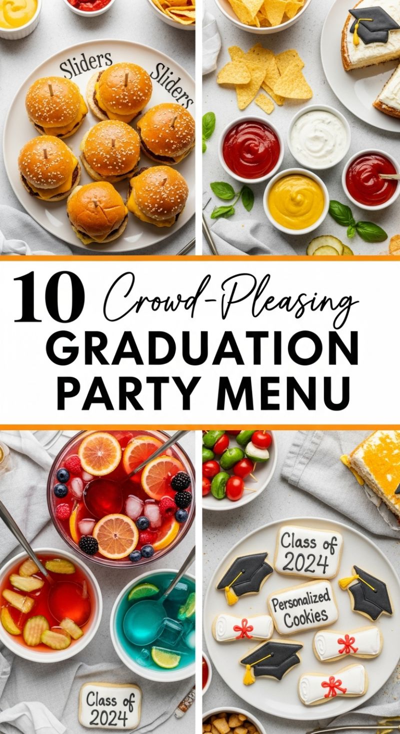10 Crowd-Pleasing GRADUATION PARTY MENU