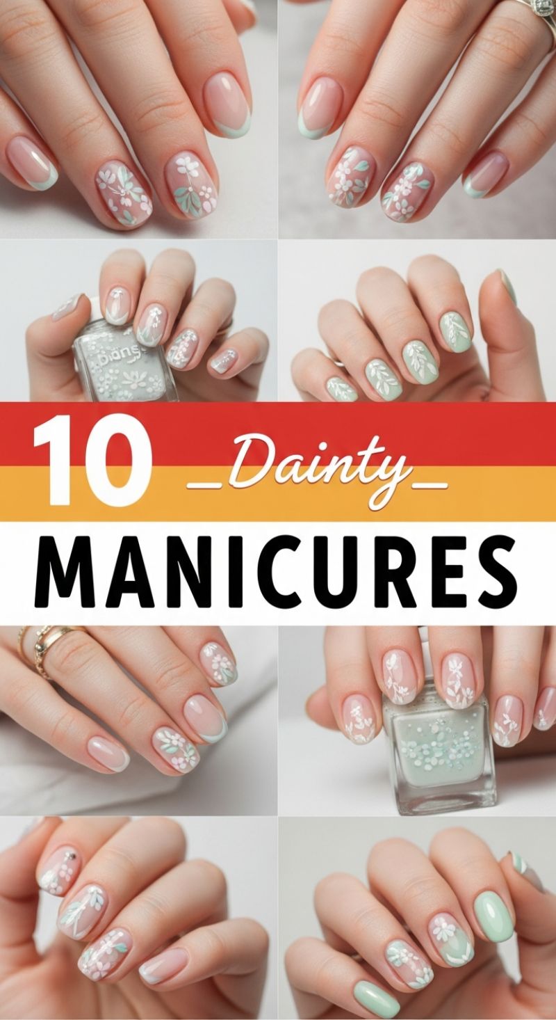 10 Dainty MANICURES