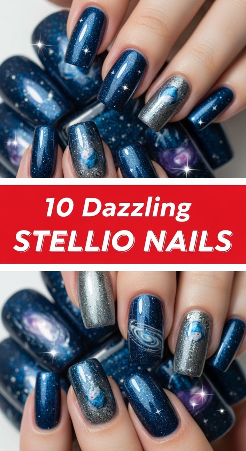 10 Dazzling STELLIO NAILS: Out-of-This-World Romance