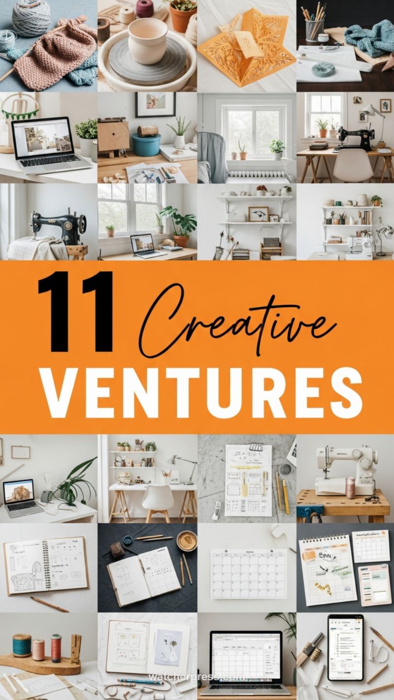 10. Digital Product Creation and Template Design (Creative Venture)