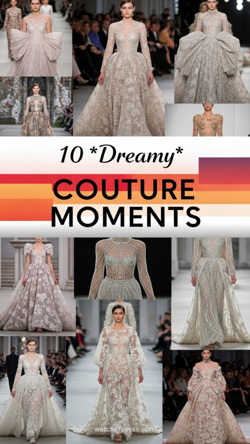 10 Dreamy Couture Moments