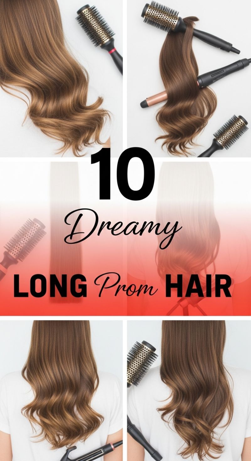 10 Dreamy Long Prom Hair