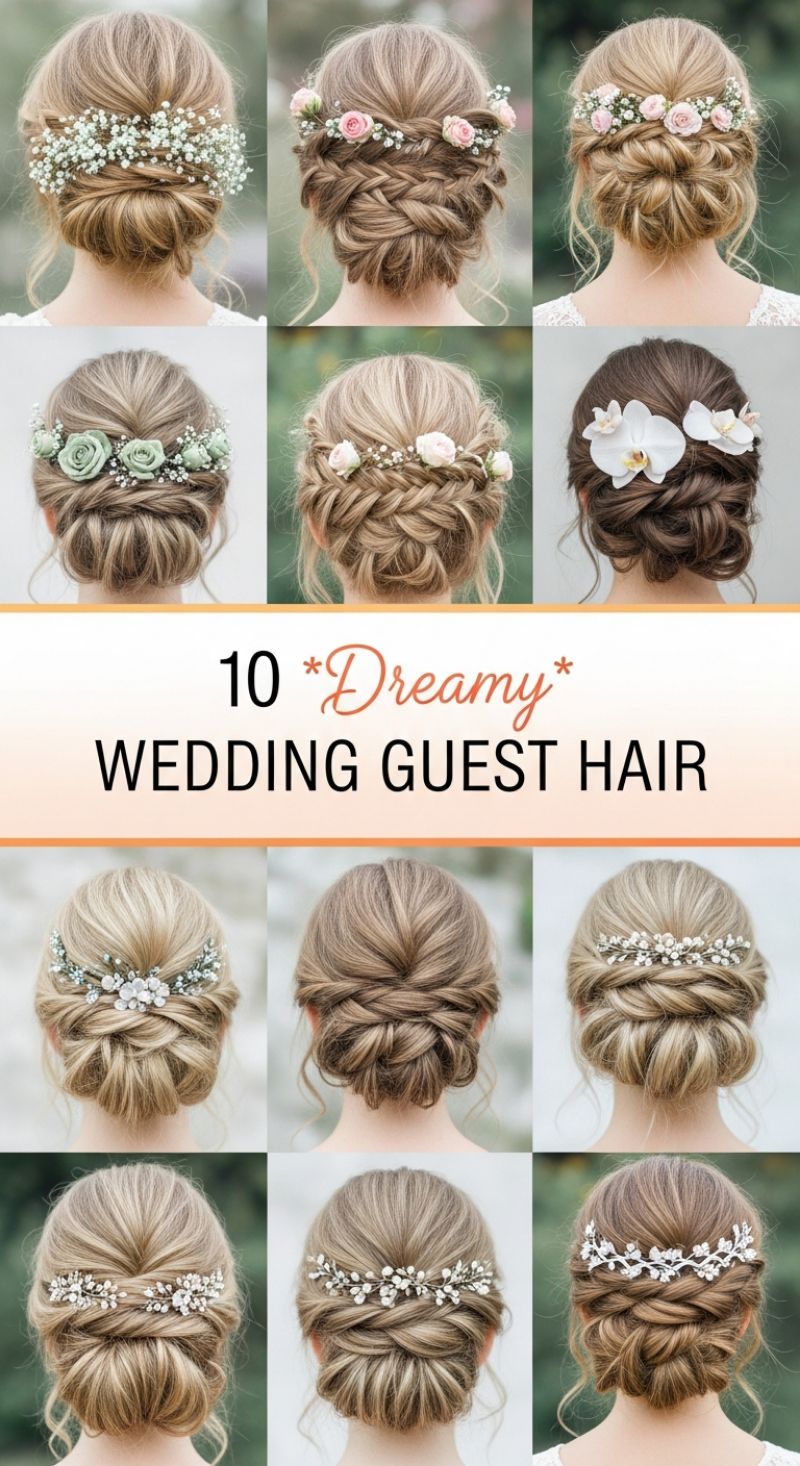 10 Dreamy Wedding Guest Hair Ideas