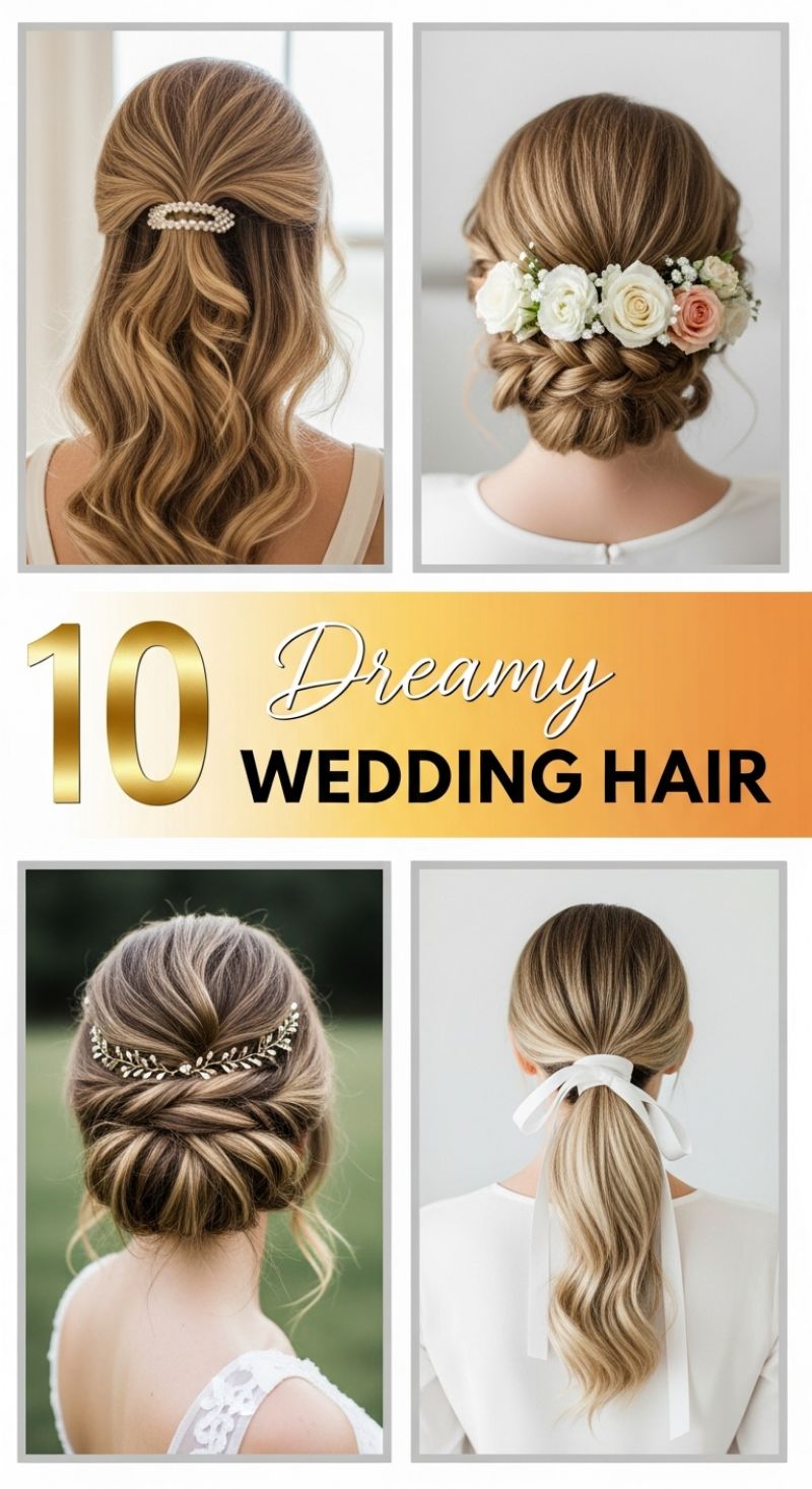 10 Dreamy Wedding Hair