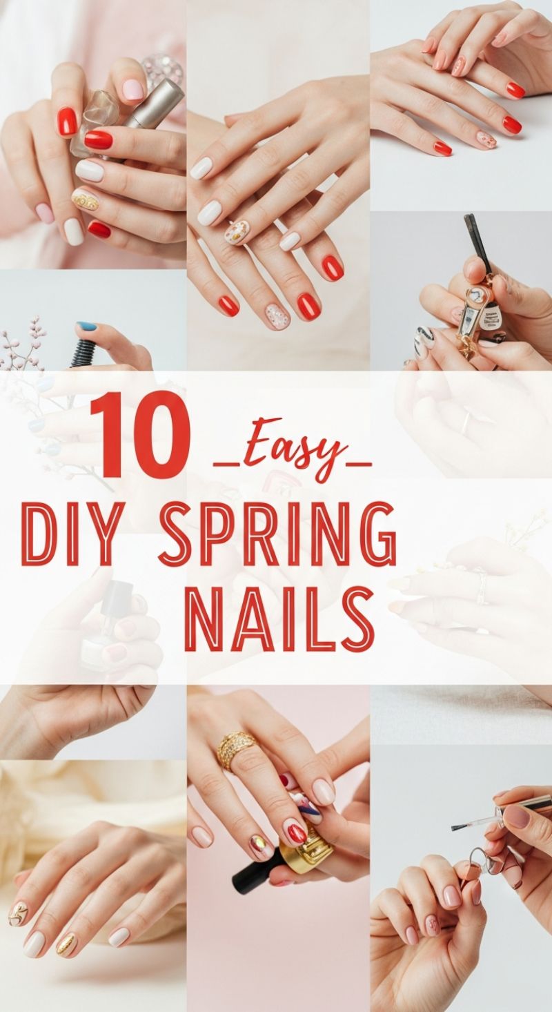 10 Easy DIY Spring Nails