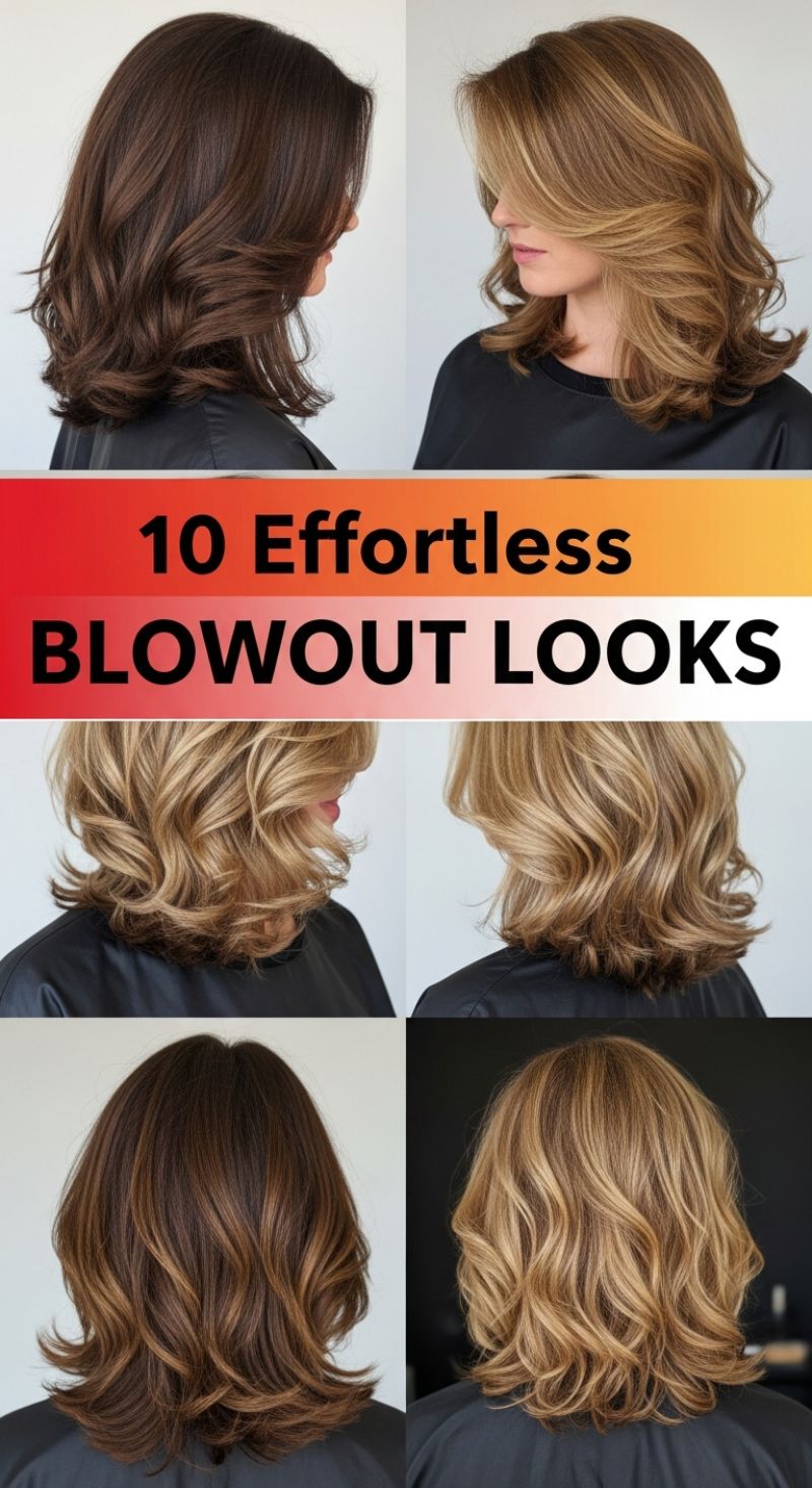 10 Effortless Blowout Looks