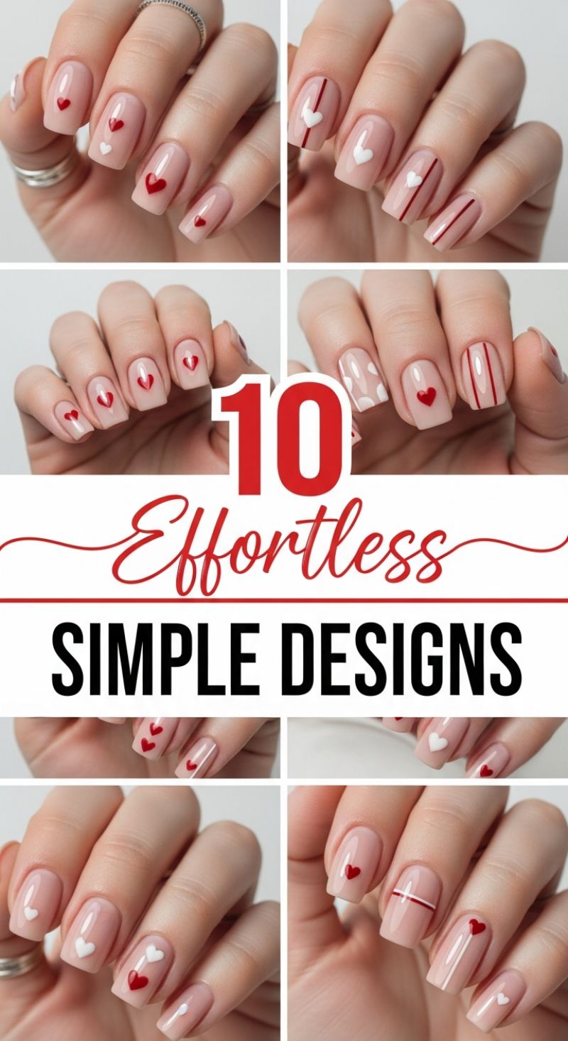 10 Effortless Simple Heart Designs for Minimalists