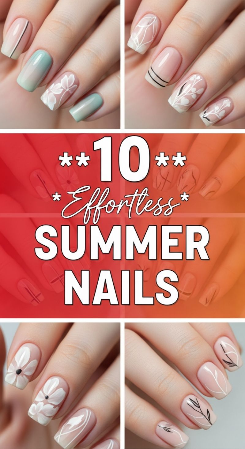 10 Effortless Summer Nails