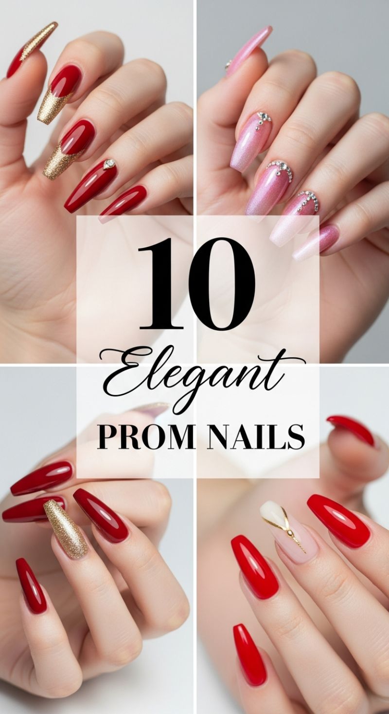 10 Elegant Prom Nails