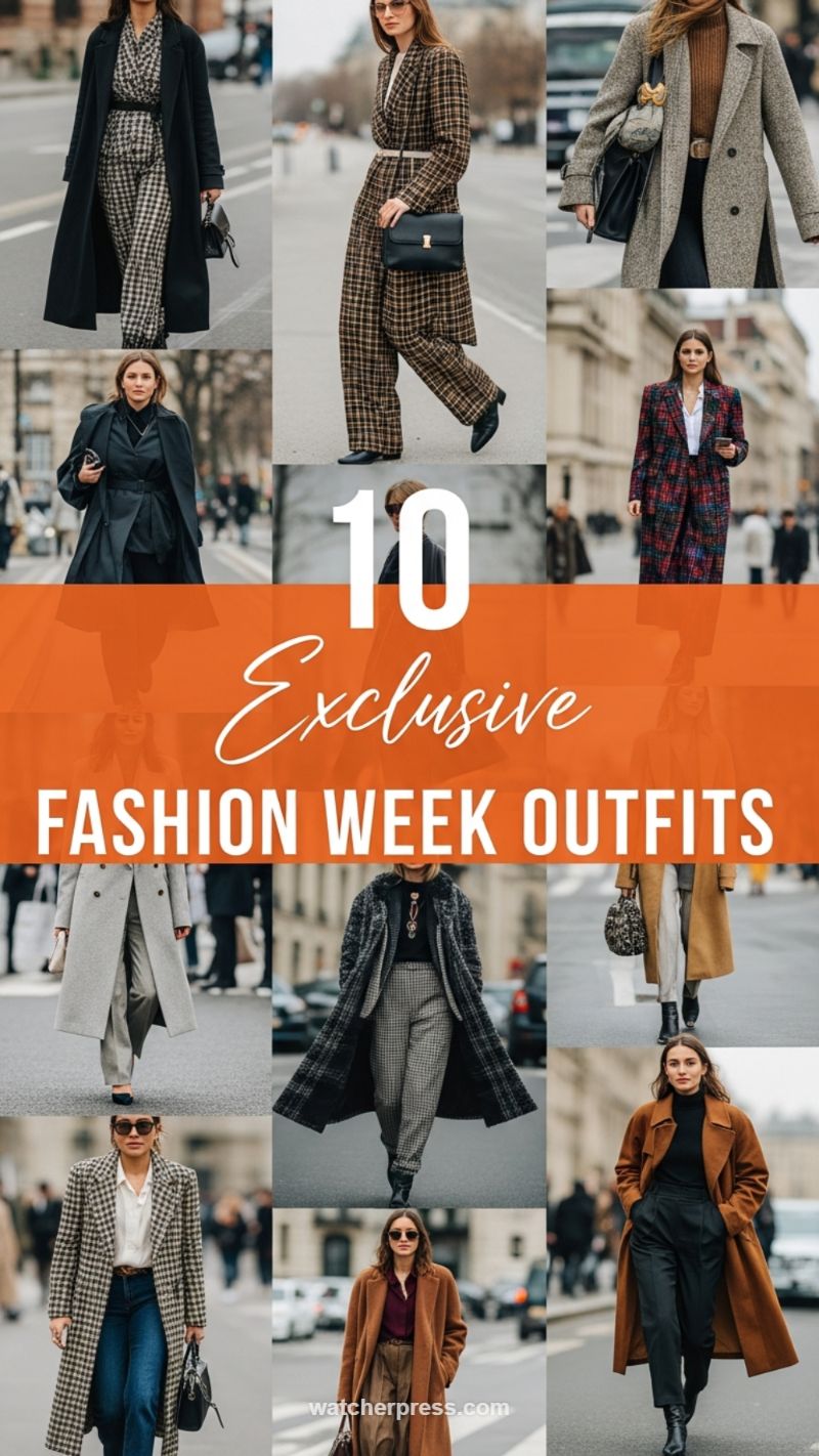 10 Exclusive Fashion Week Outfits
