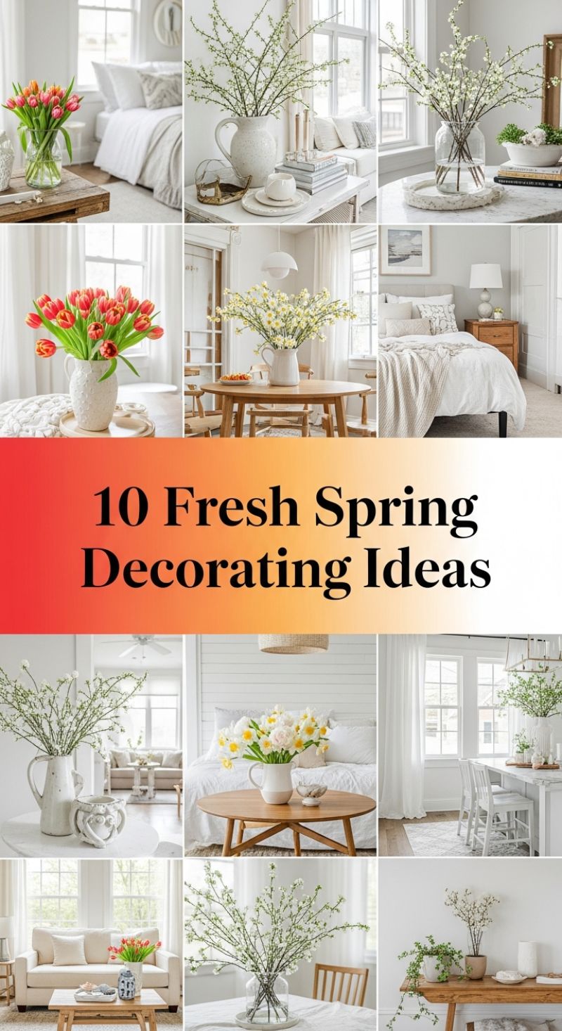 10 Fresh Spring Decorating Ideas