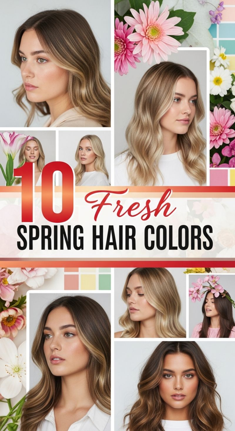 10 Fresh Spring Hair Colors