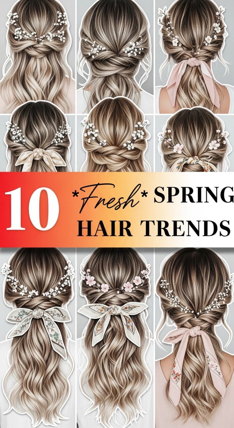 10 Fresh Spring Hair Trends