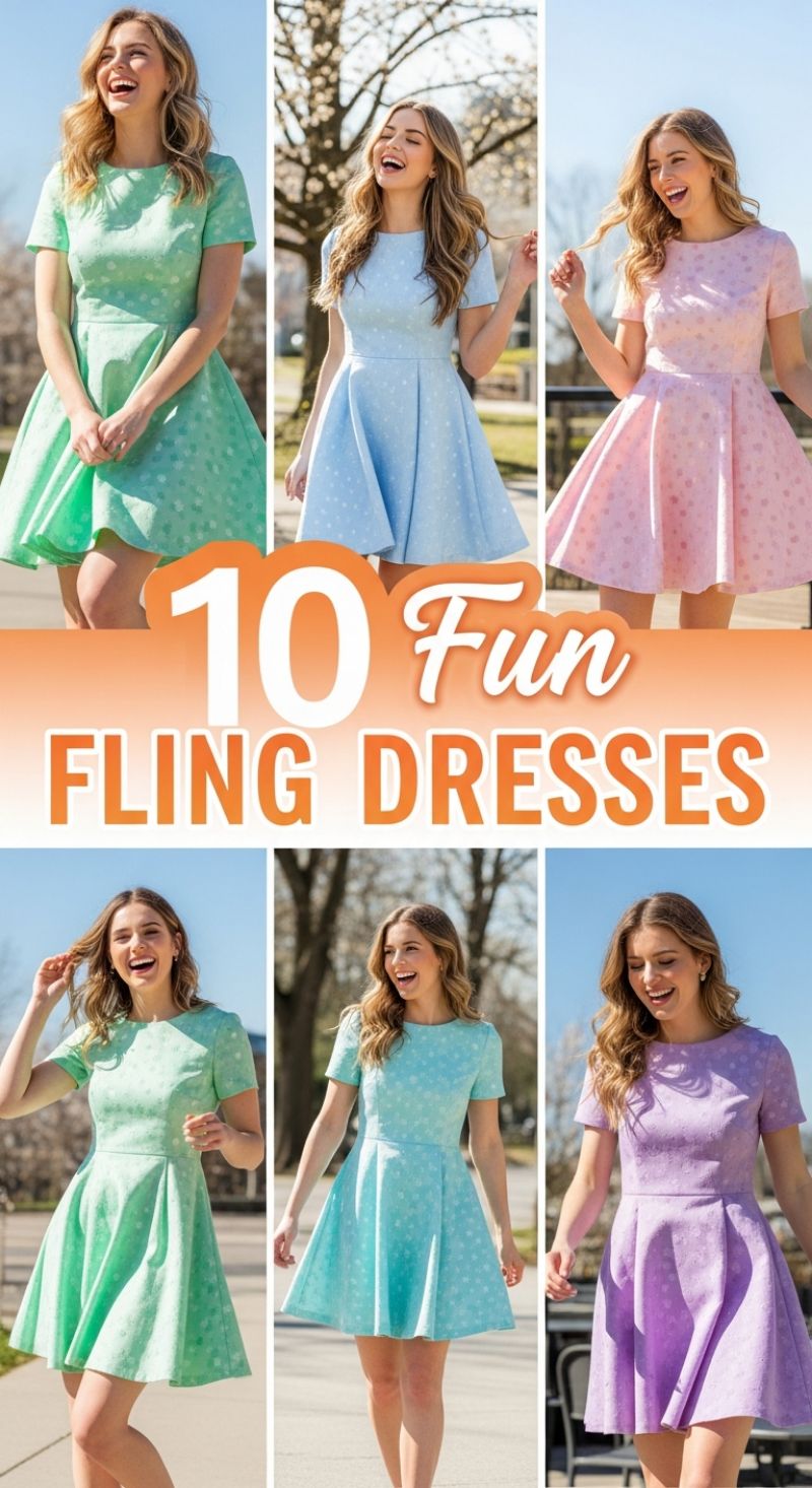 10 Fun Fling Dresses