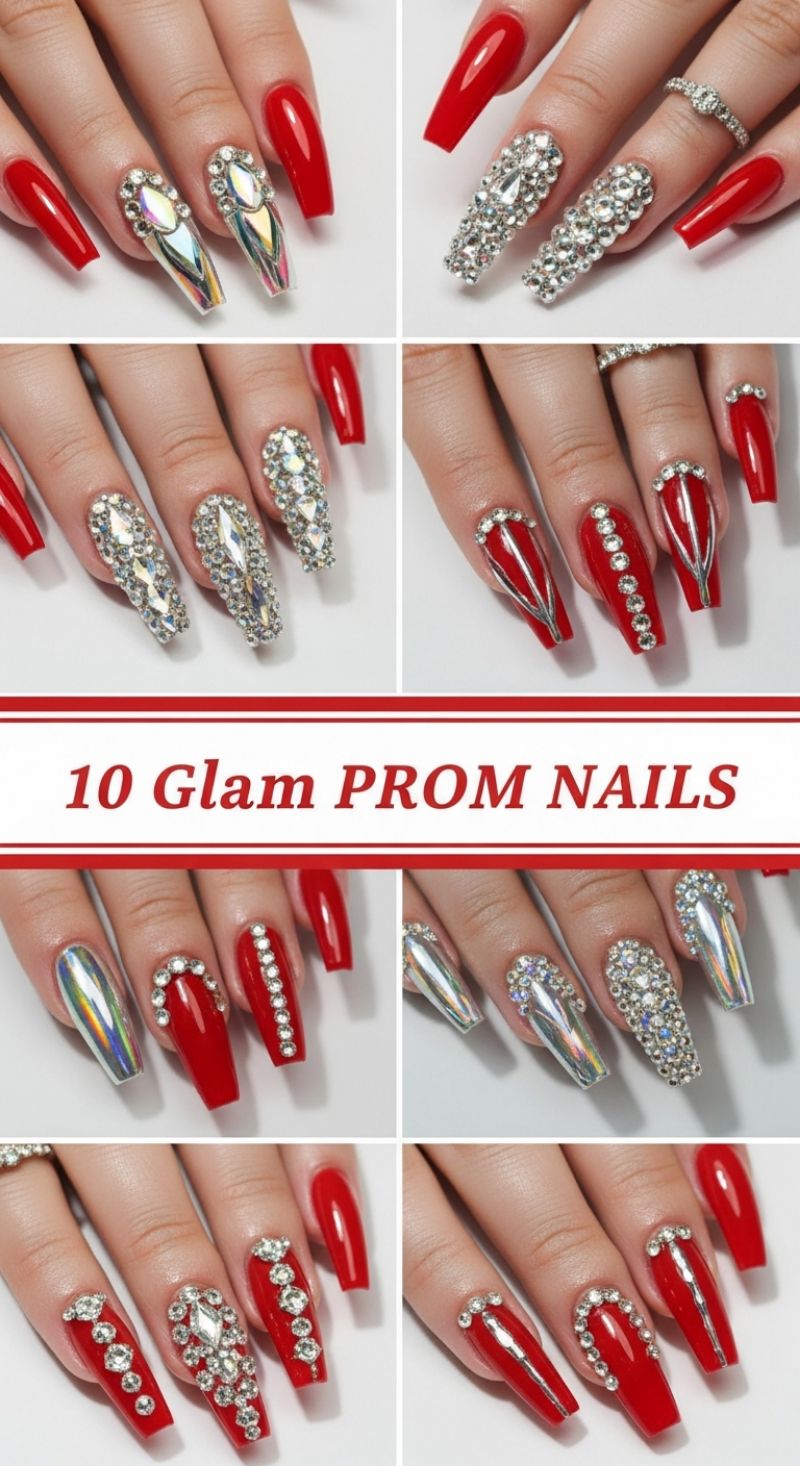 10 Glam PROM NAILS