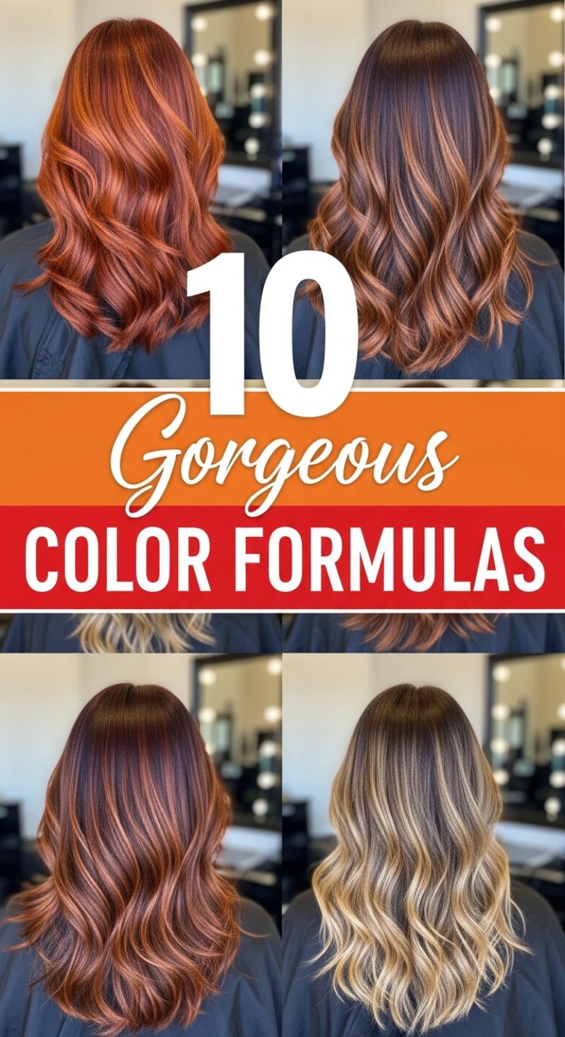 10 Gorgeous Color Formulas