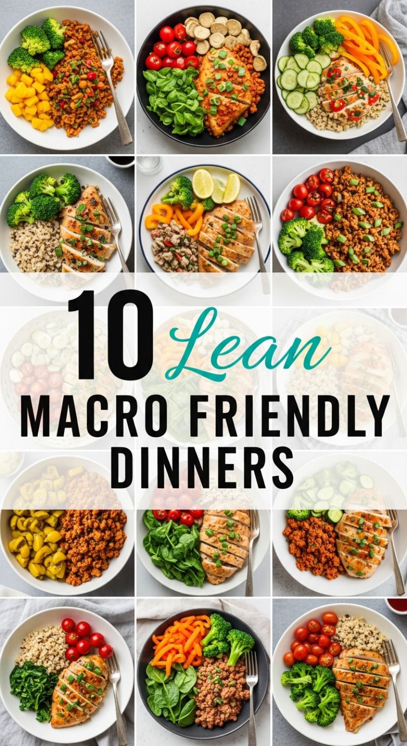 10 Lean Macro Friendly Dinners