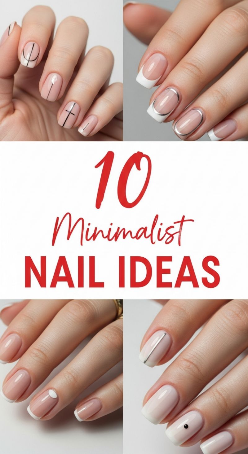 10 Minimalist Nail Ideas