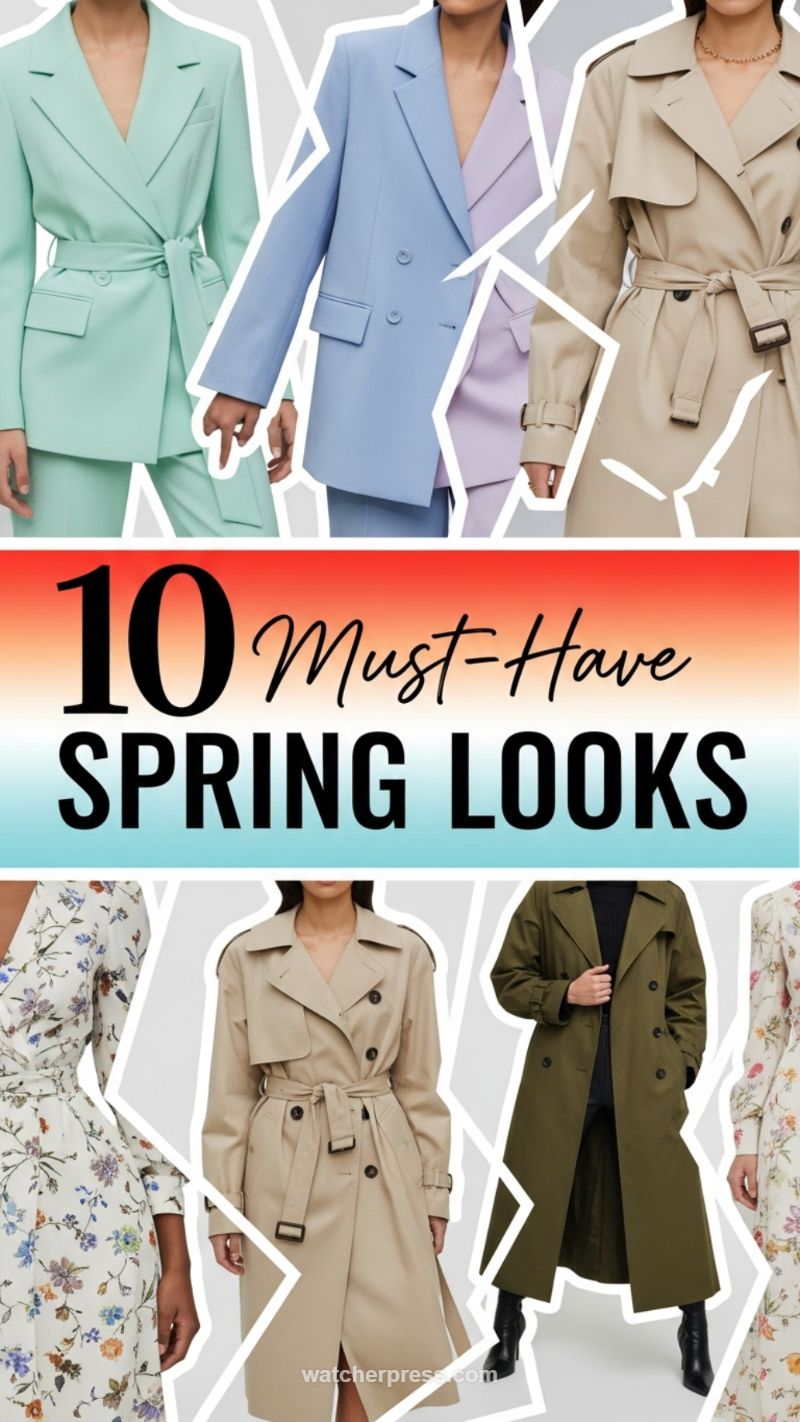 10 Must-Have Spring Looks: Transitional Tailoring