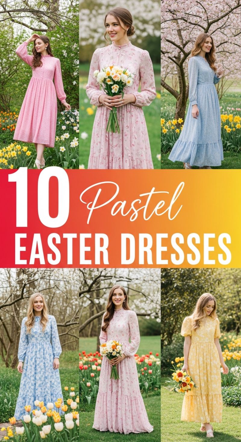 10 Pastel Easter Dresses: Perfecting Your Spring Occasion Style