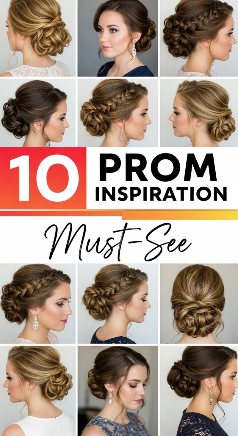10 Prom Inspiration Must-See: Mastering the Romantic Low Updo