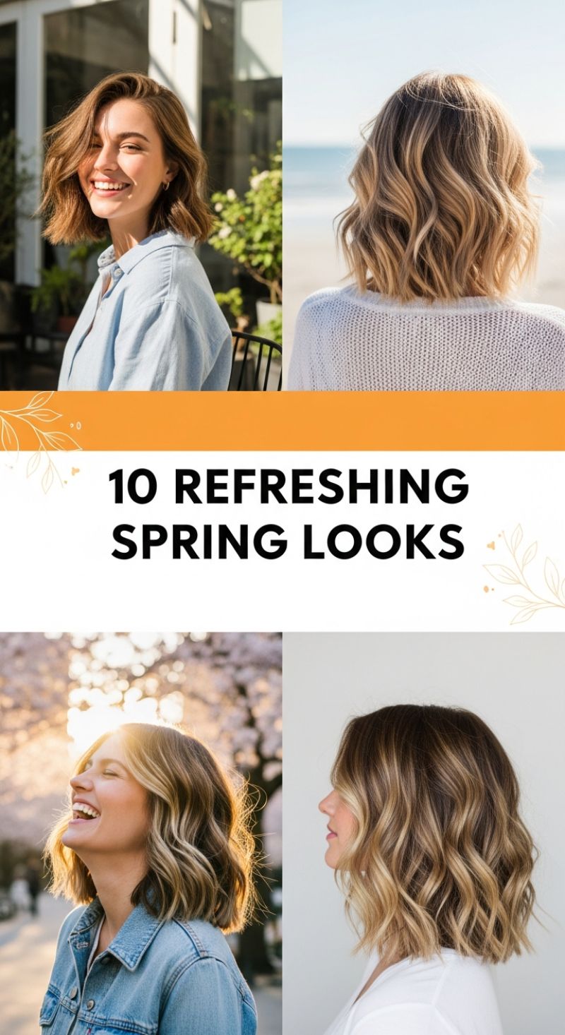 10 REFRESHING SPRING LOOKS