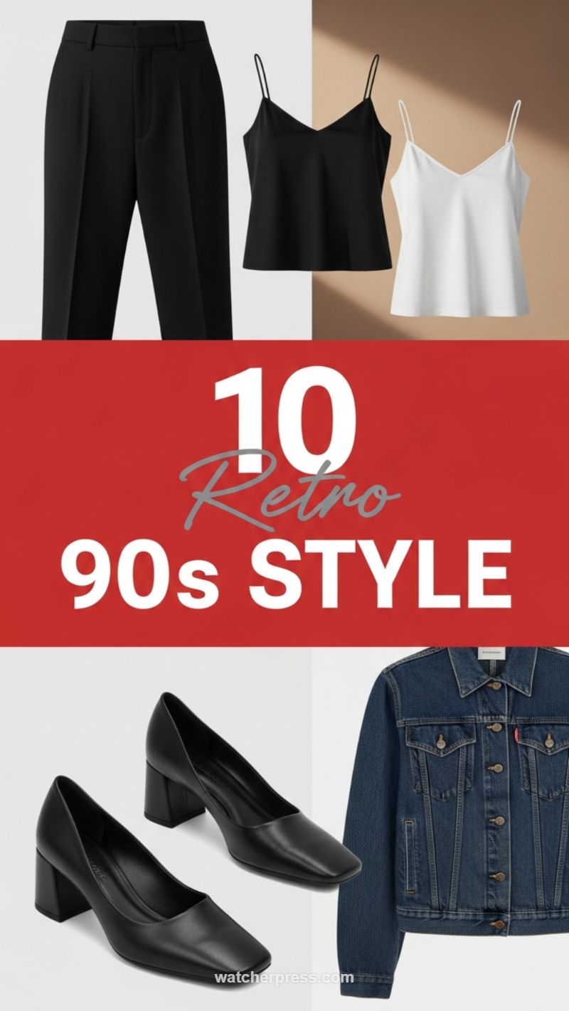 10 Retro 90s Style: The Minimalist Revival