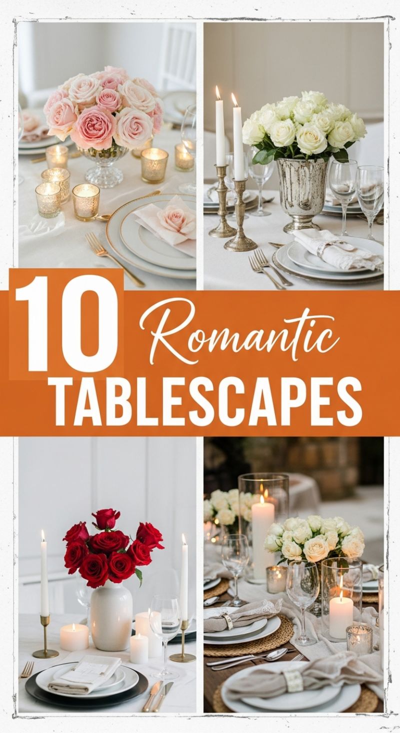 10 Romantic TABLESCAPES