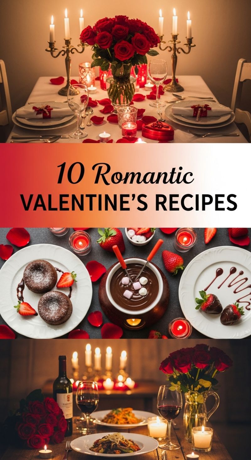 10 Romantic Valentine's Recipes