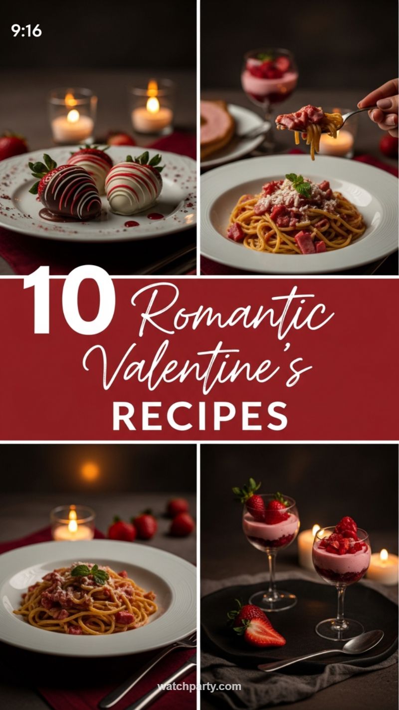 10 Romantic Valentine's Recipes: Creamy Bacon Pasta
