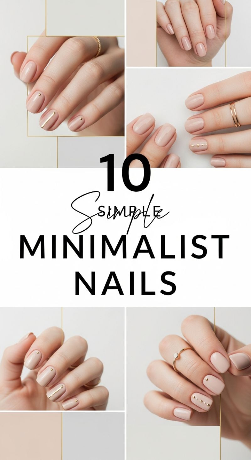 10 Simple Minimalist Nails: The Ultimate Guide to Understated Chic