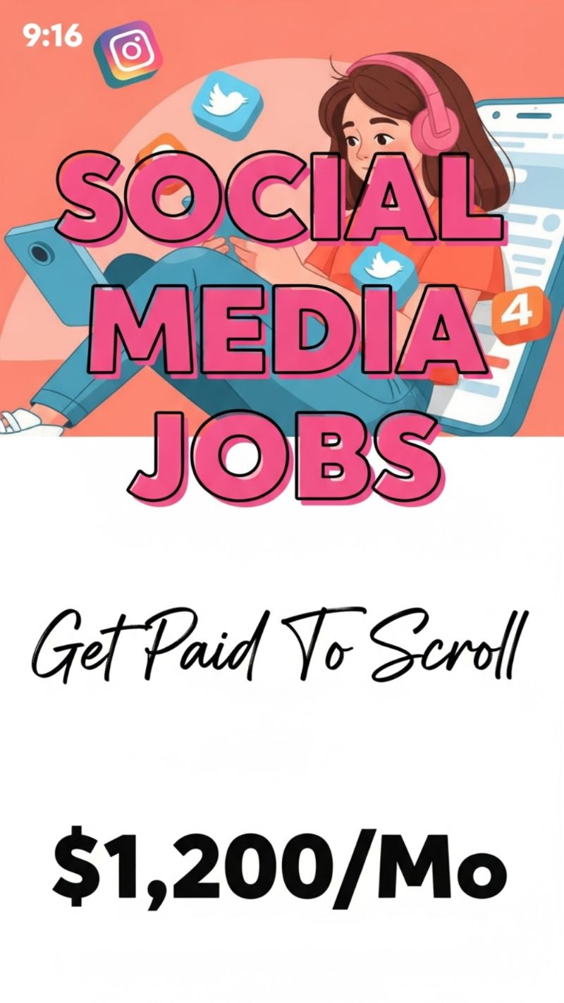 10. Social Media Management and Micro-Tasking ($1,200/Mo for Scrolling)