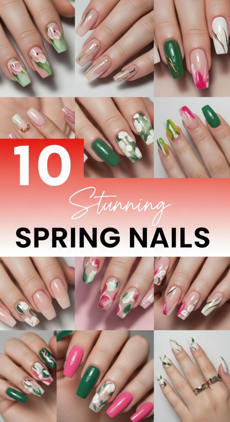 10 Stunning Spring Nails