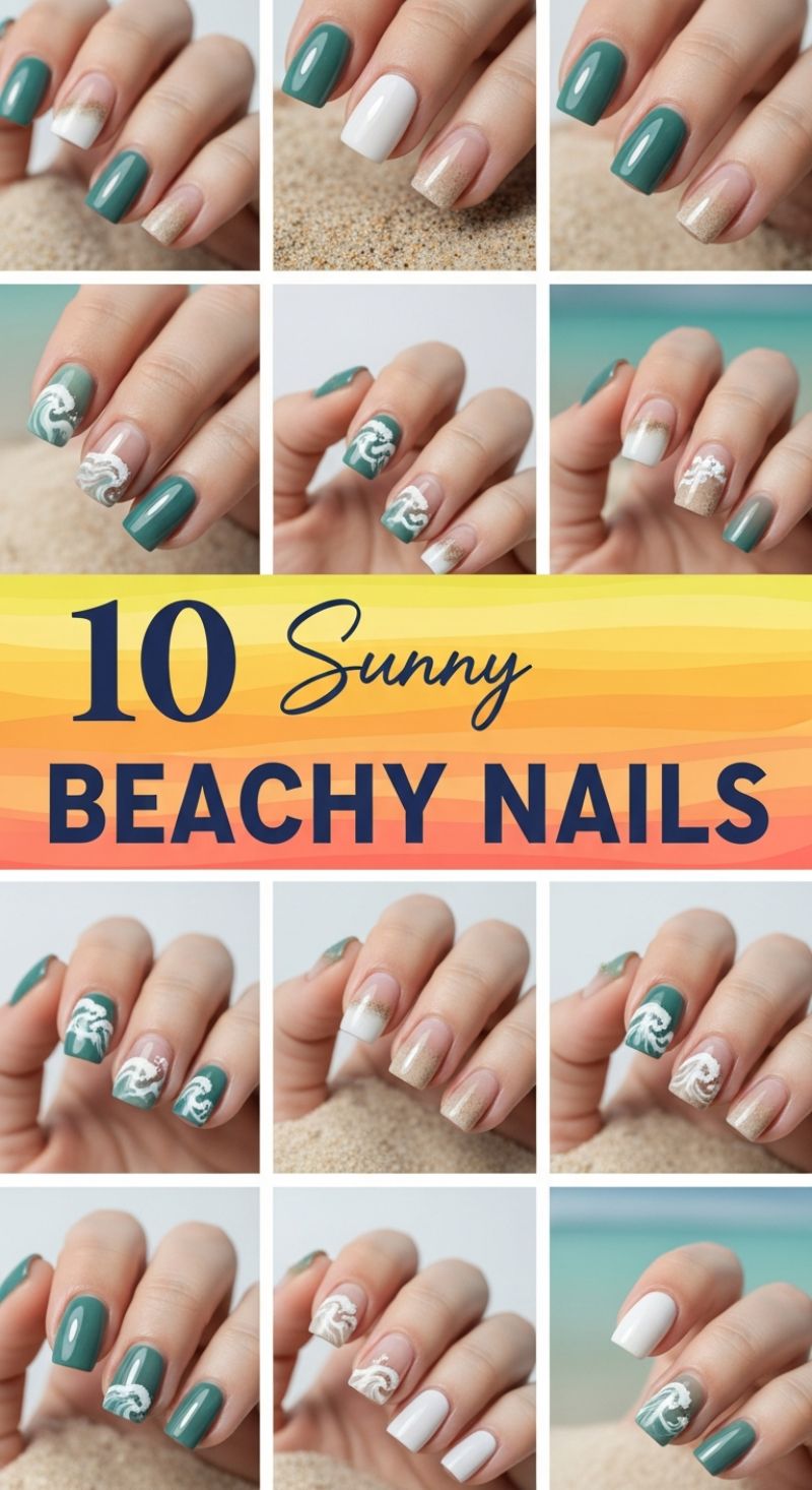 10 Sunny BEACHY NAILS