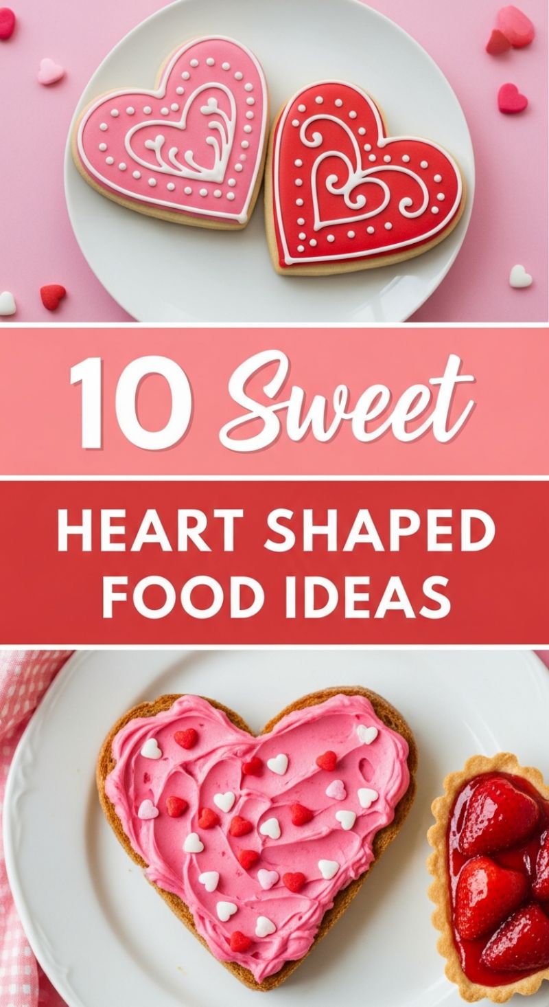 10 Sweet Heart Shaped Food Ideas