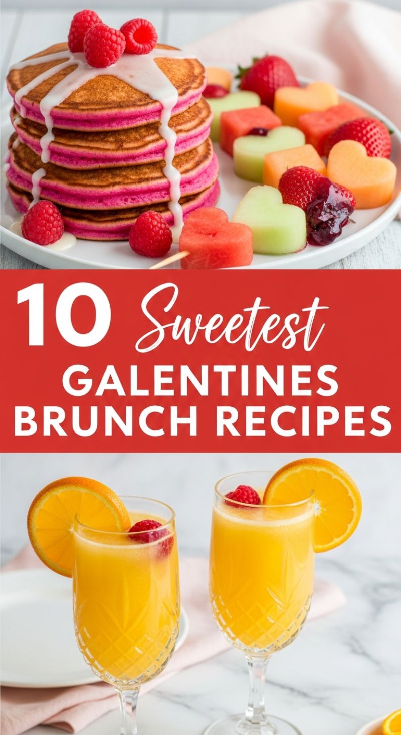 10 Sweetest Galentines Brunch Recipes