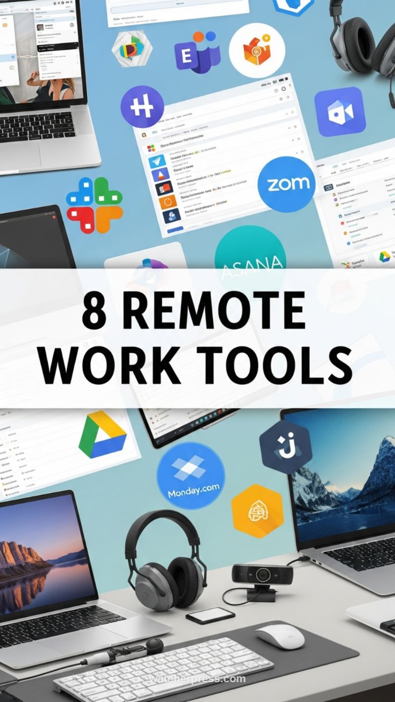 10. Tech Arsenal: Essential Tools for Boosting Remote Work Productivity