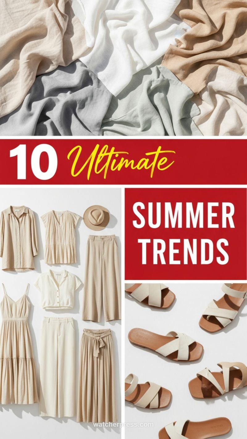 10 Ultimate Summer Trends: Linen & Neutrals