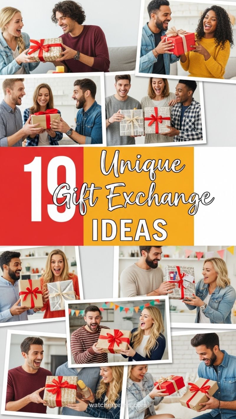 10 Unique Gift Exchange Ideas for Extra Fun
